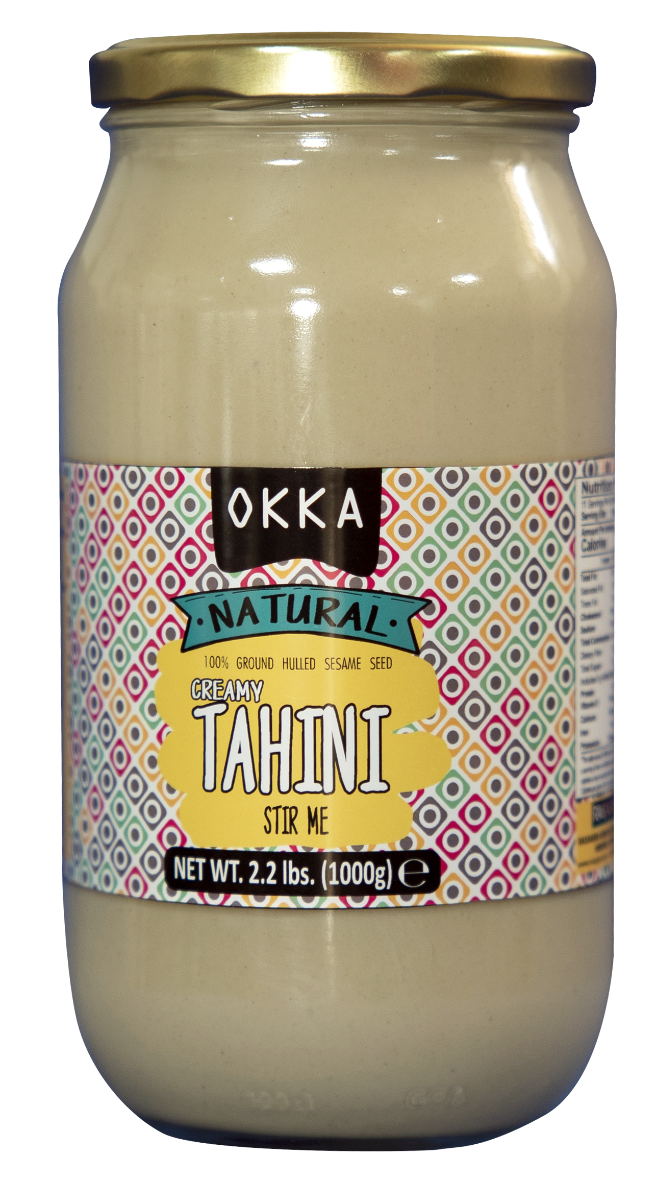 Doğal Tahin Cam 1000G